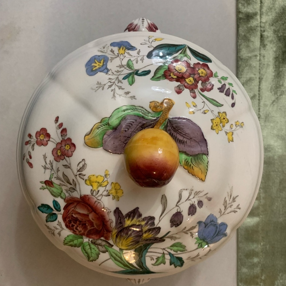 Spode Gainsborough Floral Ceramic Bowl